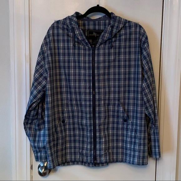 Brandon Thomas Light Hooded Jacket Size M #044 - Picture 1 of 11